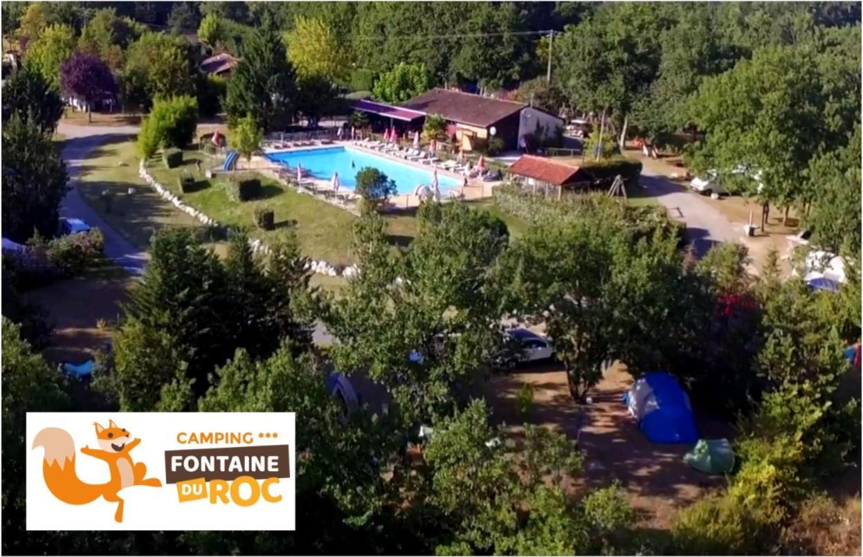 Camping Fontaine Du Roc Guest House Devillac Exterior photo